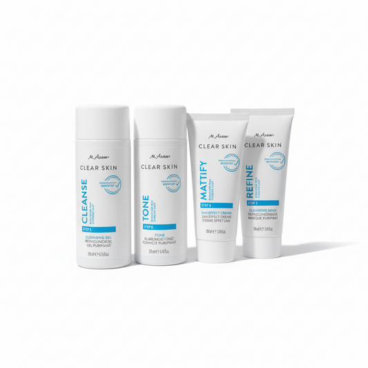 CLEAR SKIN Gesichtspflege Set (4-teilig)