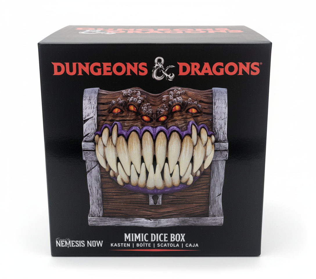 Mimic Dice Box
