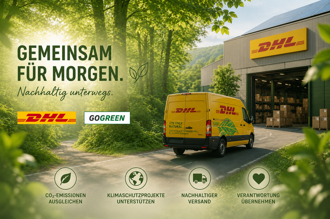 Versand mit DHL GoGreen